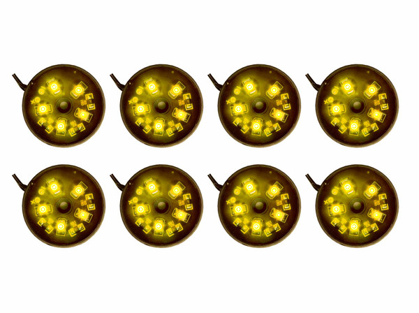 Yellow Motorcycle Pod Lighting Kit