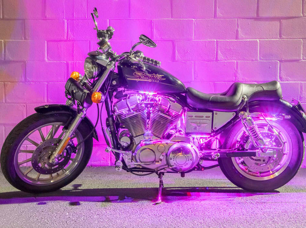 Flexible Million Color Motorcycle Lights
