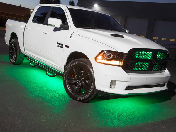 Green SMD LED Slimline Truck Underbody Lighting Kit