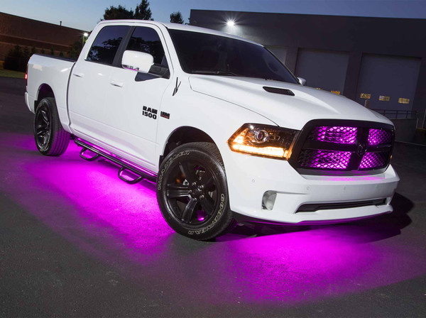 Pink SMD LED Slimline Truck Underbody Lighting Kit Pink SMD LED Slimline Truck Underbody Lighting Kit