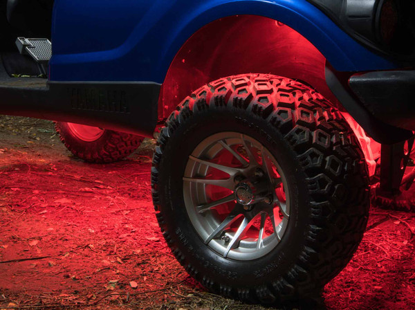Red Add-On Wheel Well LED Lighting Kit