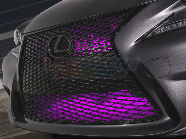 24" Pink SMD LED Add-On Grille Light Installed