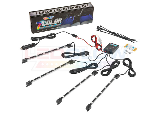 4pc 7 Color Interior Kit Unboxed