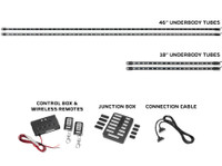 Million Color Expandable LED 6 Seater Golf Cart Underbody Lighting Kit