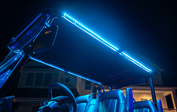Golf Cart Lighting Tube Profile