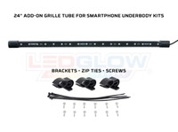 24" Million Color SMD LED Grille Add-On Tube for Smartphone Underbody Kits 