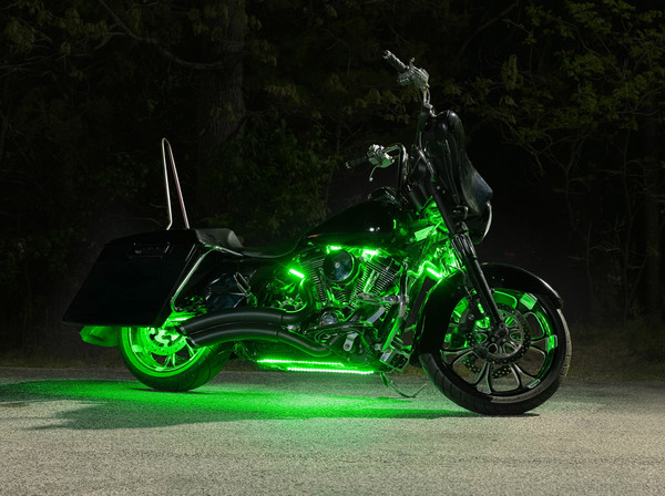 Advanced Million Color LED Motorcycle Lighting Kit for Harley Davidson Road Glide & Street Glide Advanced Million Color LED Motorcycle Lighting Kit for Harley Davidson Road Glide & Street Glide