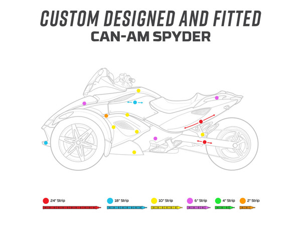 Custom Designed & Fitted for Can-Am Spyder