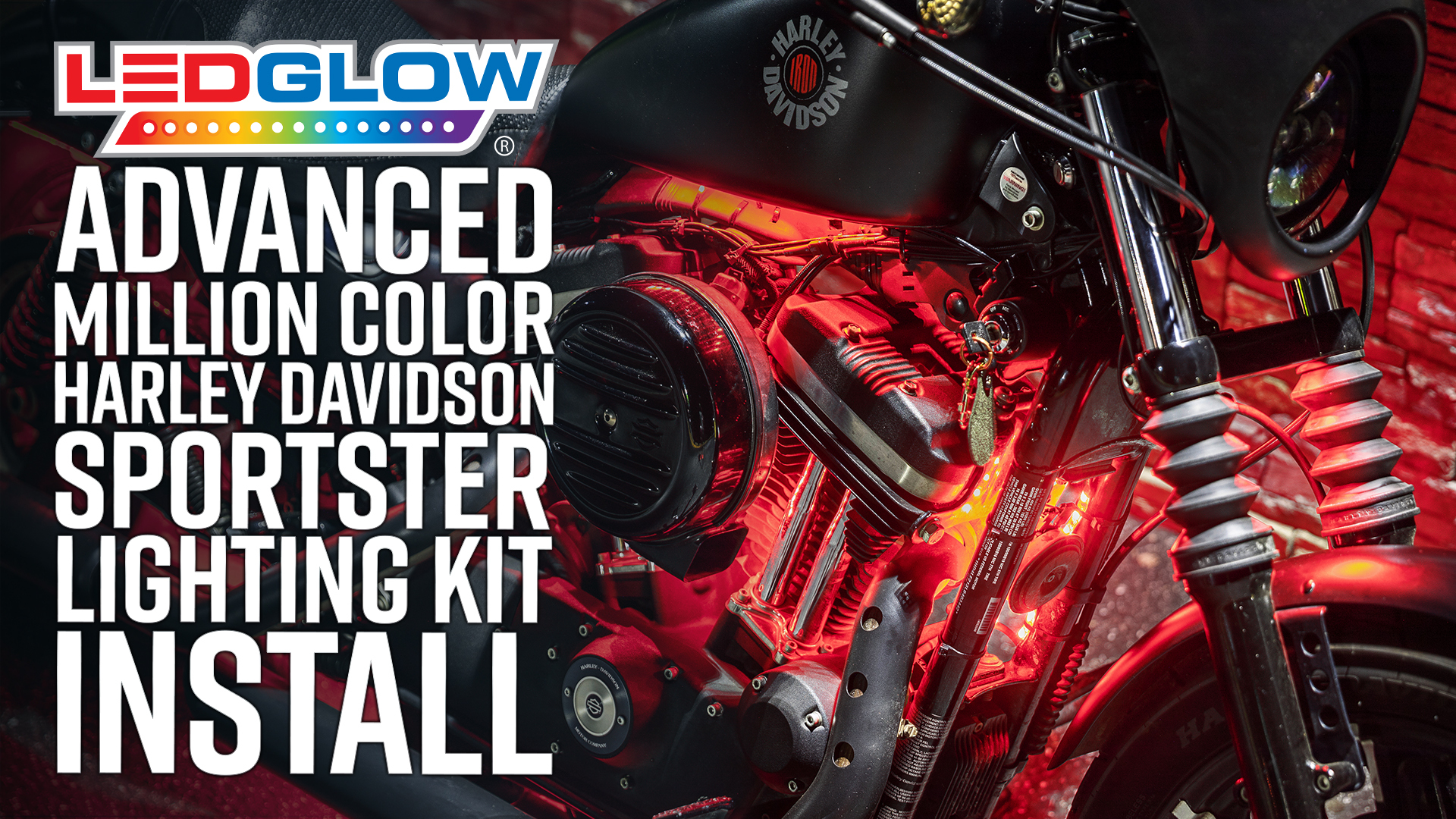 Harley Davidson Sportster Motorcycle Kit Installation Video
