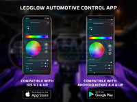 LEDGlow Automotive Control App Available for iOS & Android Smartphone Devices