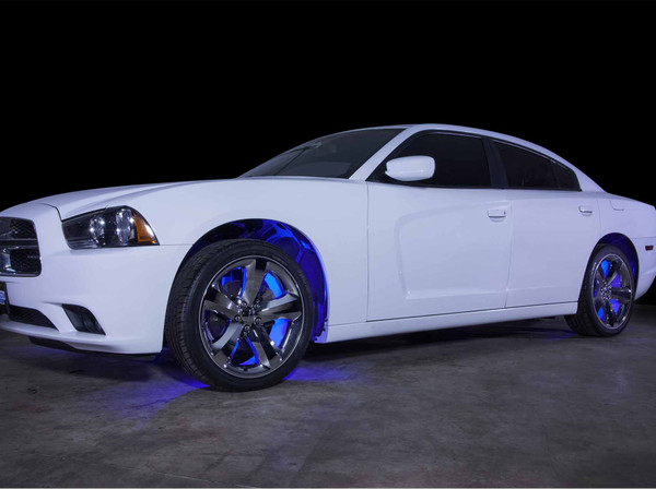 Blue Wheel Well LED Lighting Kit
