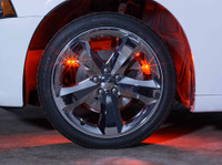 LEDGlow Orange Wheel Well Lighting Kit