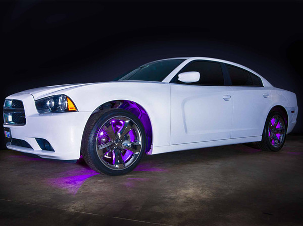 Purple Flexible SMD LED Wheel Well Lights