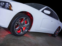 LEDGlow Red LED Wheel Well Lighting Kit