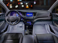 4pc White LED Car Interior Lights