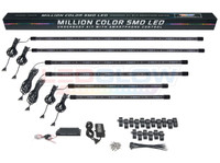 Million Color SMD LED Truck Underbody Lighting Kit with Smartphone Control Unboxed