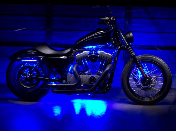 Advanced Blue SMD Motorcycle Lights
