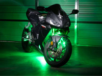 Advanced Green LED Motorcycle Lights