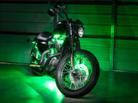 Advanced Green Motorcycle Lights