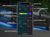 LEDGlow Automotive Control App Callouts