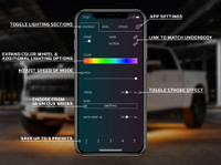 LEDGlow Automotive Control App Features
