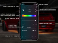LEDGlow Automotive Control App Features