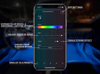 LEDGlow Automotive Control App Features & Settings