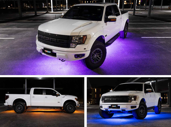 Smartphone Million Color SMD LED Truck Underbody Lighting Kit