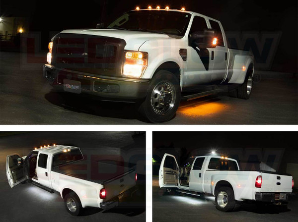 Amber LED Side Marker Running Lights