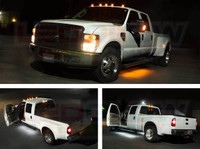 Amber LED Side Marker Running Lights
