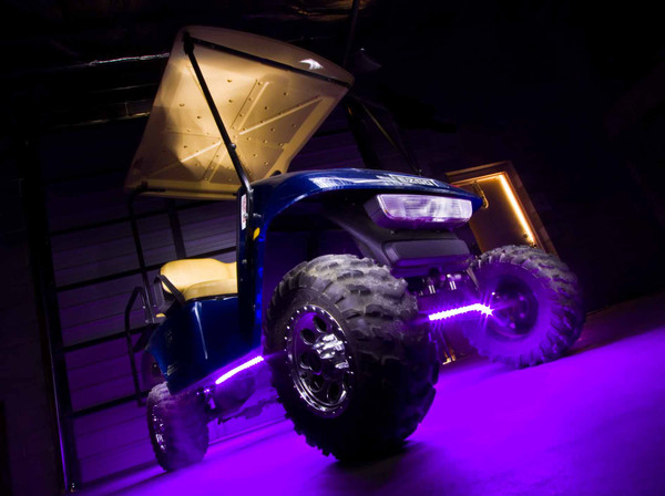 Purple Golf Cart Lights