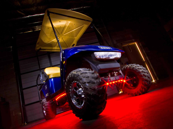 Red Golf Cart Lights