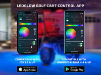 LEDGlow Golf Cart Control App Features