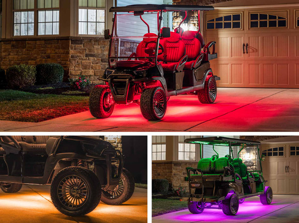 6-Seater Golf Cart LED Underbody Lighting