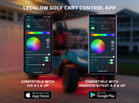 LEDGlow Golf Cart Control App Features
