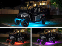 Bintelli with Golf Cart LED Underbody Lighting