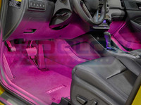 4pc Pink LED Car Interior Lights