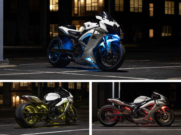 Advanced Million Color LED Motorcycle Lighting Kit for Sports Bikes