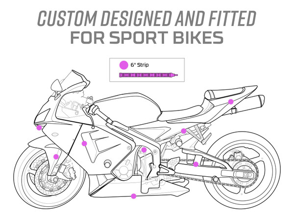 Custom Designed & Fitted for Sport Motorcycles