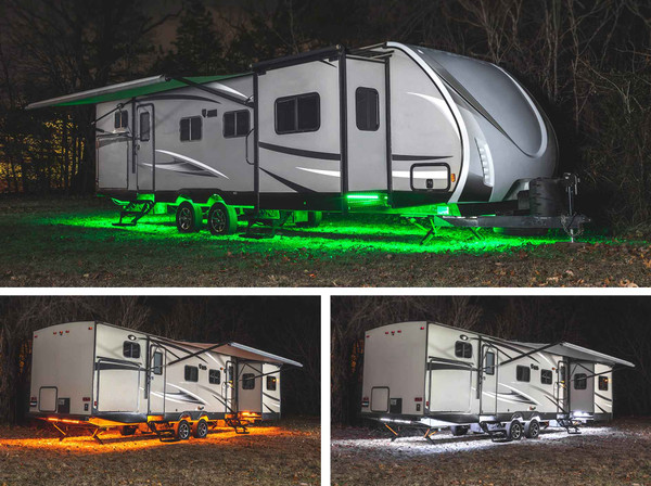 Million Color Slimline LED RV Camper Underbody Lighting Kit