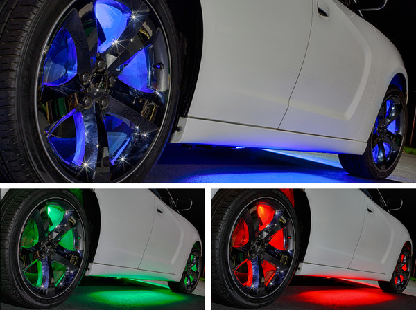 Add-On Million Color Wheel Well Fender Lights