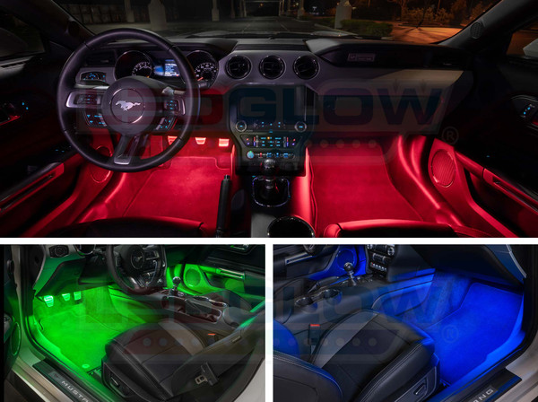Red, Green, Blue Interior LED Lights