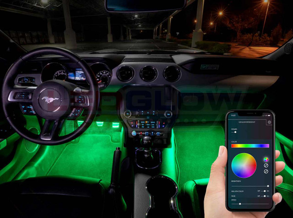 Million Color LED Interior Control Box with Smartphone Control