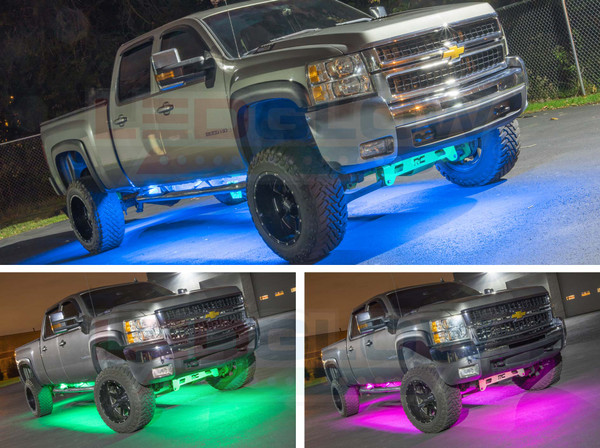 Smartphone Million Color SMD LED Truck Underbody Lighting Kit