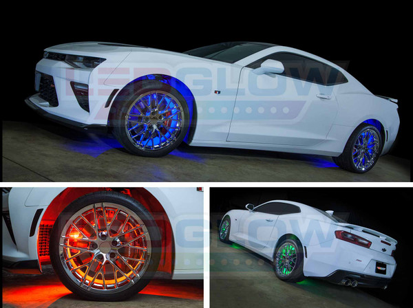 Multi-Color Wheel Well Lights