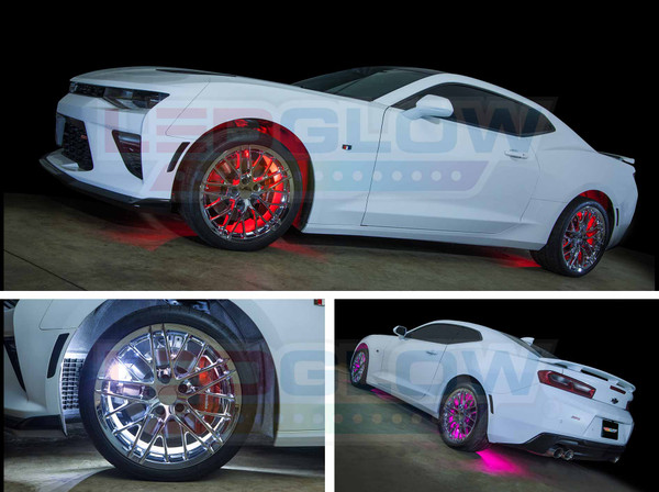 Million Color Flexible Wheel Well Lighting Kit