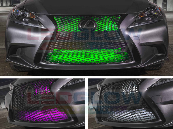 24" Million Color LED Add-On Grille Light Installed