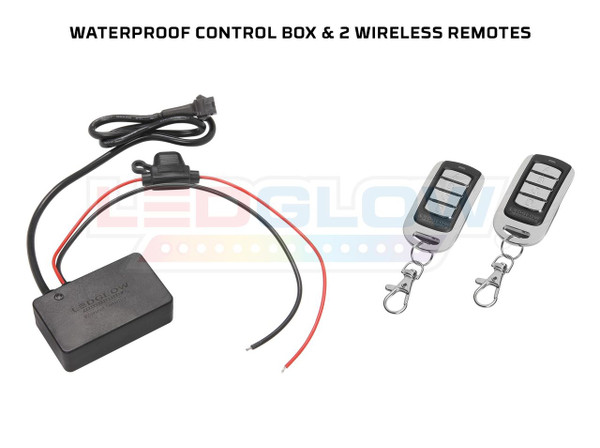 Waterproof Control Box & Wireless Remotes