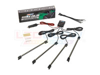 4pc Red LED Car Interior Lights Unboxed
