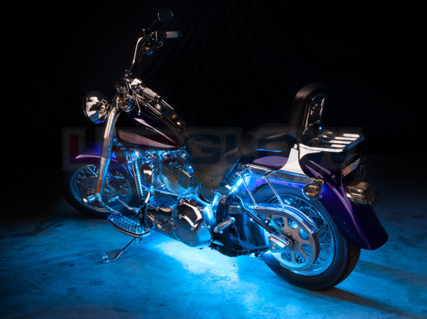 Advanced Ice Blue Motorcycle Lighting Kit